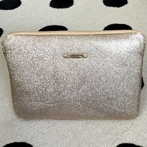 Juicy Couture Gold Glitter Laptop Case